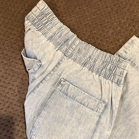 Free People breezy pull on Wide-Leg jeans - Picture 3 of 3